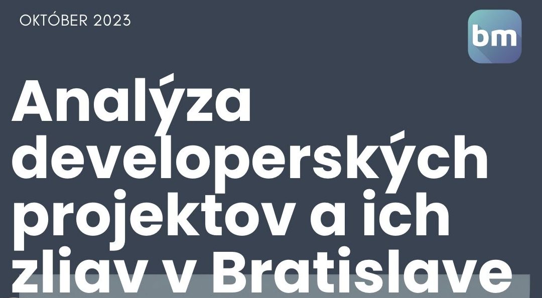 Analýza developerských projektov a ich zliav v Bratislave